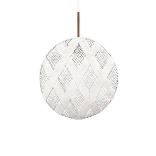 Forestier Chanpen M Diamant hanglamp, wit