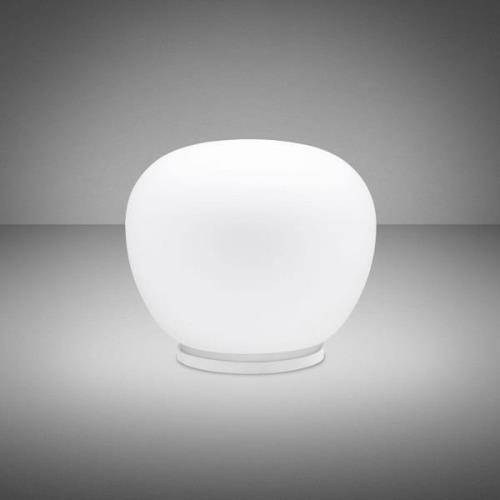 Fabbian Lumi Mochi tafellamp, liggend, Ø 30 cm