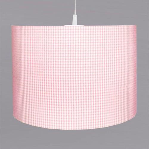 Vichy Karo hanglamp, roze