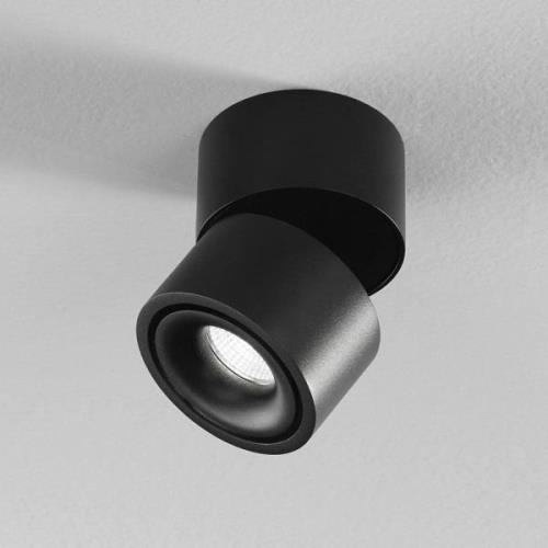 Egger Clippo S LED plafondspot, zwart