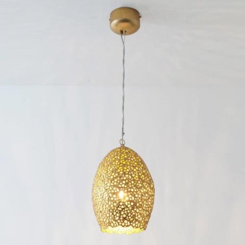 Hanglamp Cavalliere, goud, Ø 22 cm