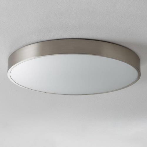 BEGA Planeta plafondlamp DALI 4.000K staal Ø 75cm