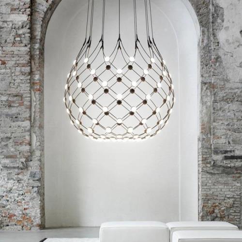 Luceplan Mesh hanglamp Ø 100cm 1m afhanghoogte