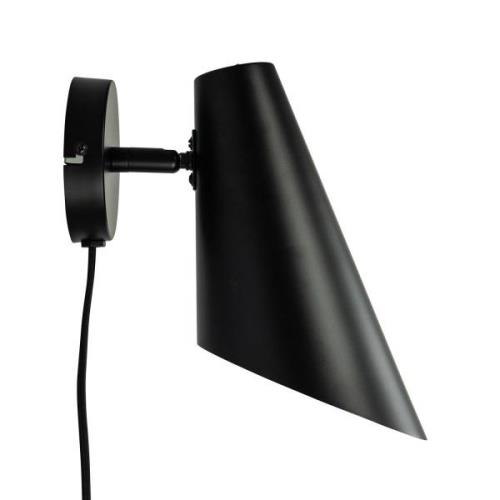 Dyberg Larsen Cale wandlamp hoogte 24,5 cm zwart