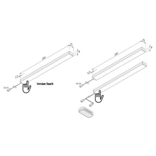 LED onderbouwlamp Add-ON mini 4.000K