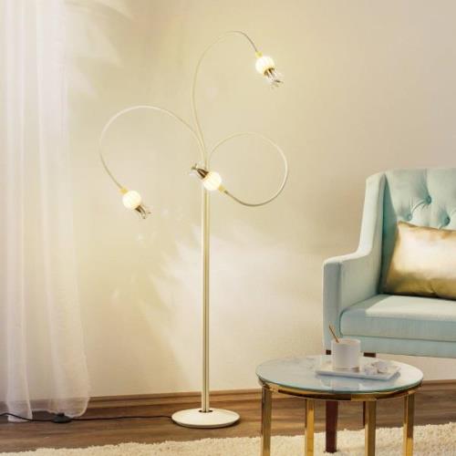 Vloerlamp Poppy - Met drie flexarmen