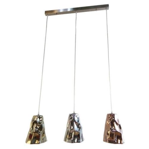 Kare Crumble Dining Tricolore hanglamp 99cm lang