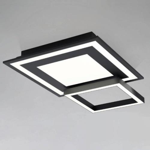 EGLO connect Savatarila-C LED plafondlamp zwart