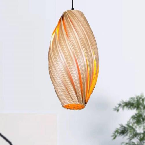 Gofurnit Ardere hanglamp, olijf, hoogte 50 cm