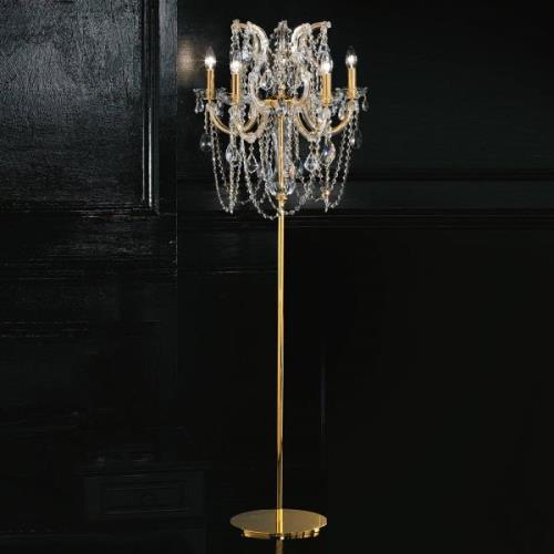 Sublieme vloerlamp Annino met Swarovski-elementen