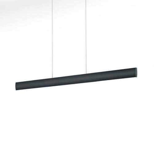 LED hanglamp Runa, zwart, lengte 92 cm