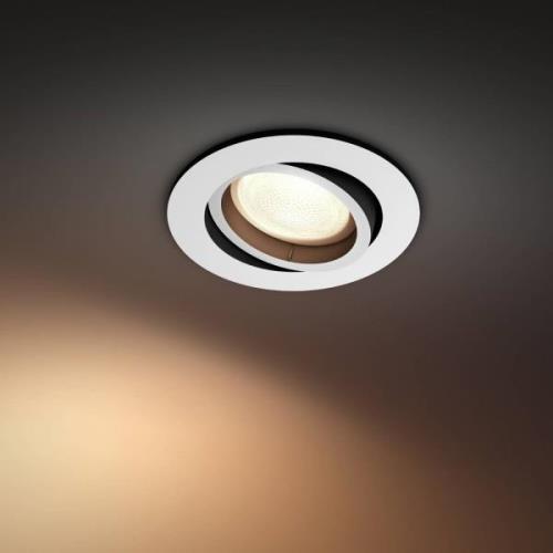 Philips Hue Centura LED inbouwspot rond, wit