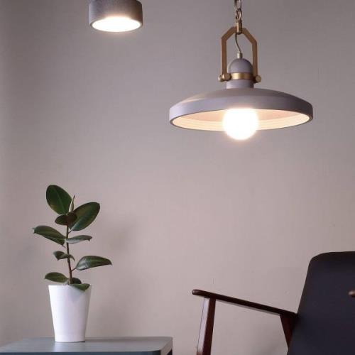 Hanglamp Cygni, grijs beton