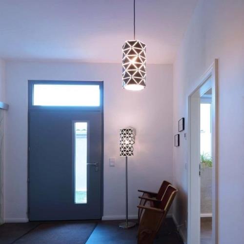 Hanglamp Asterope linear Ø 15cm, zwart