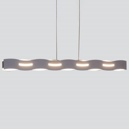 LED hanglamp Wave nikkel