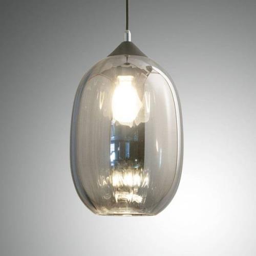 Infinity hanglamp van glas, 1-lamp, Ø 20cm