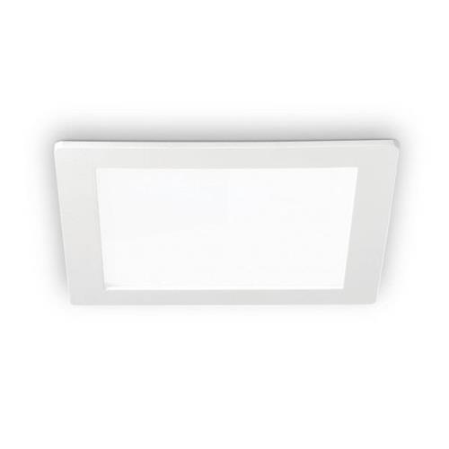 LED plafond inbouwlamp Groove Square 16,8x16,8 cm