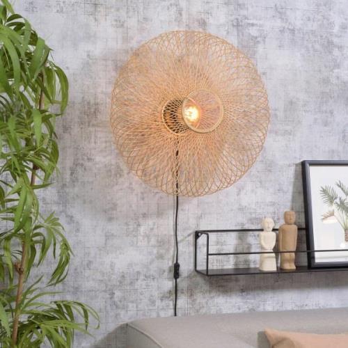 GOOD & MOJO Cango wandlamp, Ellipse, natuur