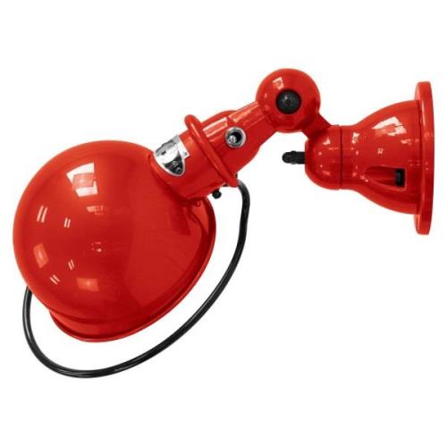 Jieldé Loft D1000 wandlamp industrieel rood