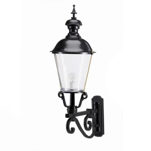 NOTARIS L - Buitenwandlamp, zwart