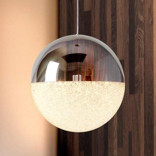 Bolvormige LED hanglamp Sphere, Ø 20 cm