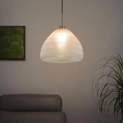 Hanglamp Fractal Bowl PET-flessen kristalhelder