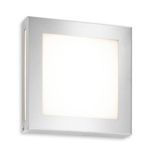 Roestvrijstalen buitenwandlamp Legendo Mini m. LED