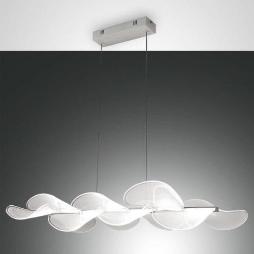 LED hanglamp Sylvie, langwerpig, 78 x 37 cm