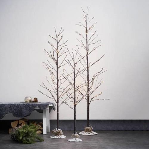 LED decoratieve boom Tobby Tree IP44 bruin hoogte 180cm