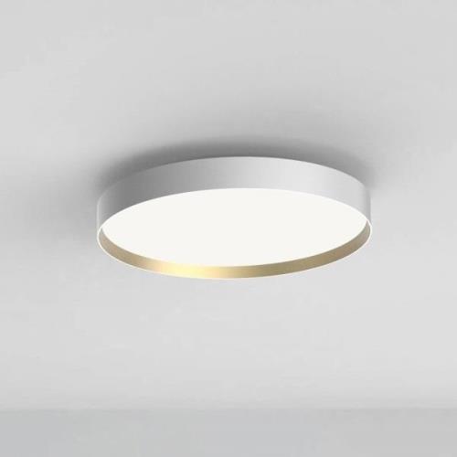 LOOM DESIGN LED plafondlamp Lucia, wit/goudkleurig Ø 60 cm