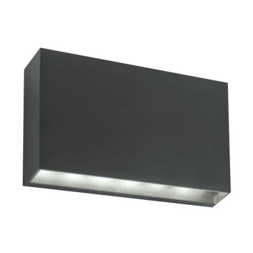 LED buitenwandlamp Elvira, donkergrijs