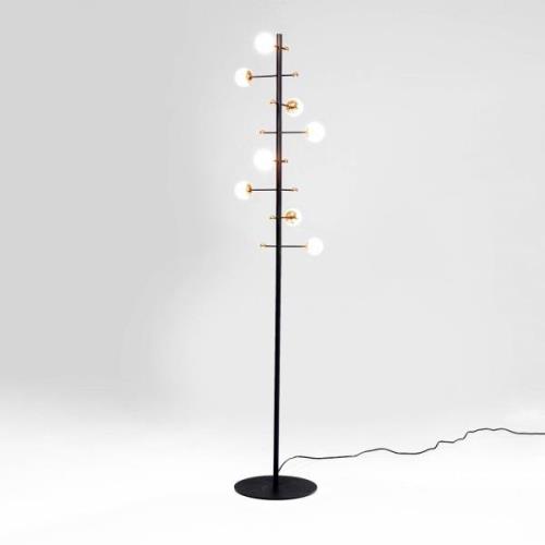 KAREN Trapez vloerlamp, 8-lamps