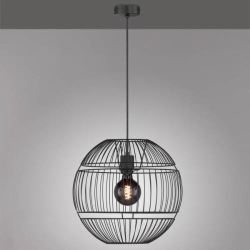 Hanglamp Drops met metalen kap, 1-lamp