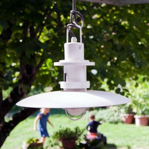 Martinelli Luce Polo buiten hanglamp Ø48 cm wit