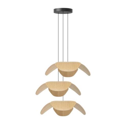 UMAGE Forget Me Not large hanger 3-lamps, eik