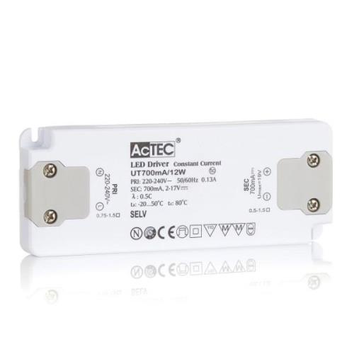 AcTEC Slim LED driver CC 700mA, 12W