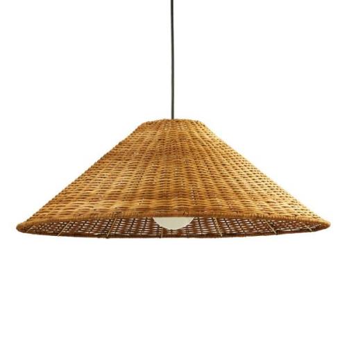 LEDS-C4 Caribe hanglamp van rotan, Ø 600 cm