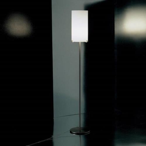 Prandina CPL F1 vloerlamp chroom, glas opaal