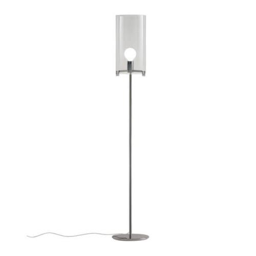 Prandina CPL F1 vloerlamp chroom, glas transparant