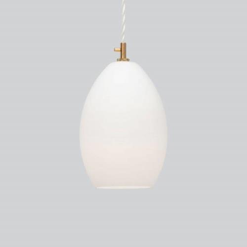 Northern Unika glas-hanglamp wit, large
