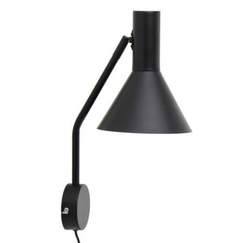 FRANDSEN Lyss wandlamp, mat zwart