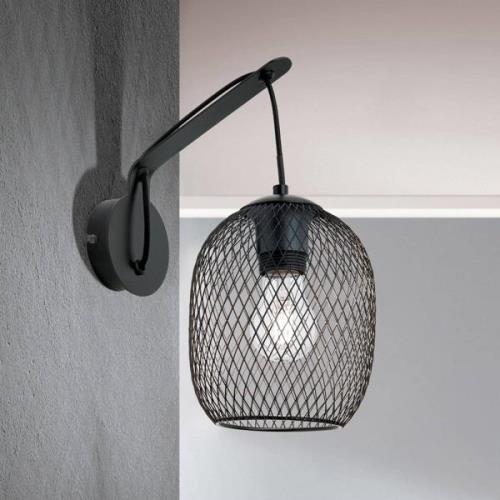 Wandlamp Georgina met kooikap