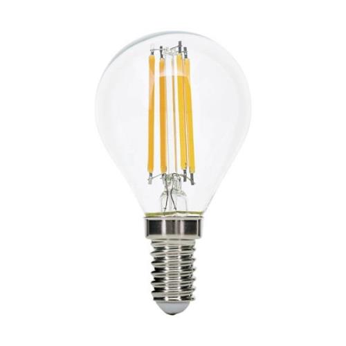 LED druppellamp E14 4,5W filament 827 dimbaar