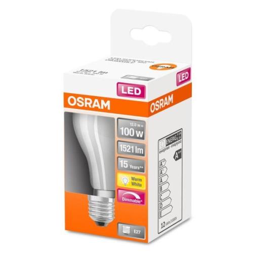 OSRAM LED lamp E27 Superstar 11W mat 2.700K