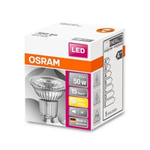 OSRAM LED reflector Star GU10 4,3W warmwit 36°