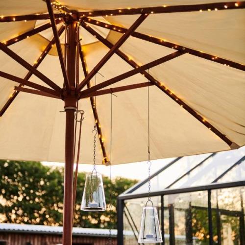 LED solarlichtketting Knirke solar Parasol 8 x 2m