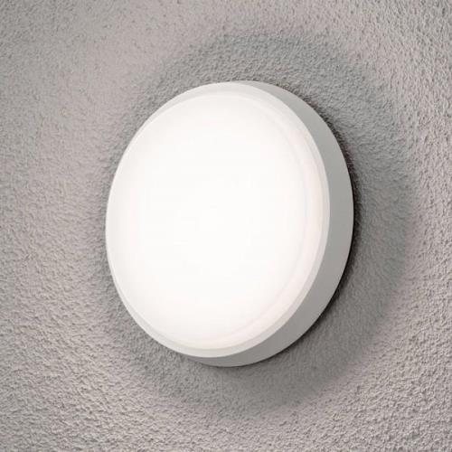 LED buitenwandlamp Cesena, rond