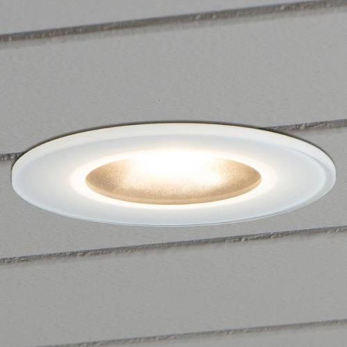 LED inbouwlamp 7875, plafond buiten, wit