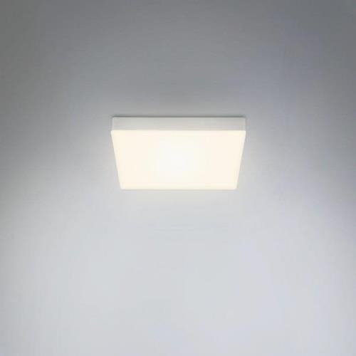 Flame LED plafondlamp, 21,2 x 21,2 cm, zilver