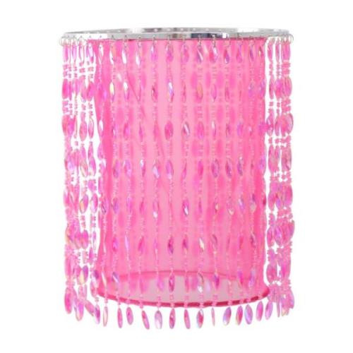 Hanglamp 6008419 met decoratiestenen, pink